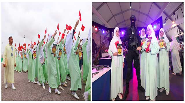 حافظات القرآن الكريم يزرن فضاءات الأبواب المفتوحة للأمن الوطني