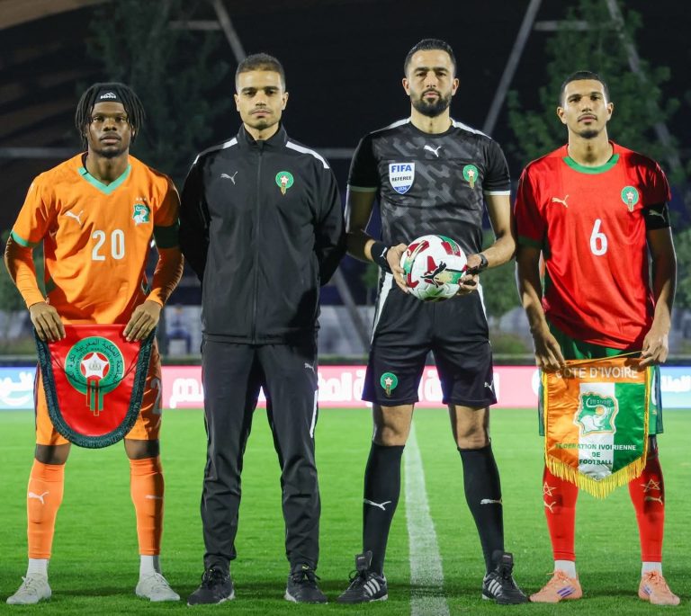 تعادل سلبي للمنتخب الأولمبي المغربي أمام كوت ديفوار في لقاء ودي تحضيري