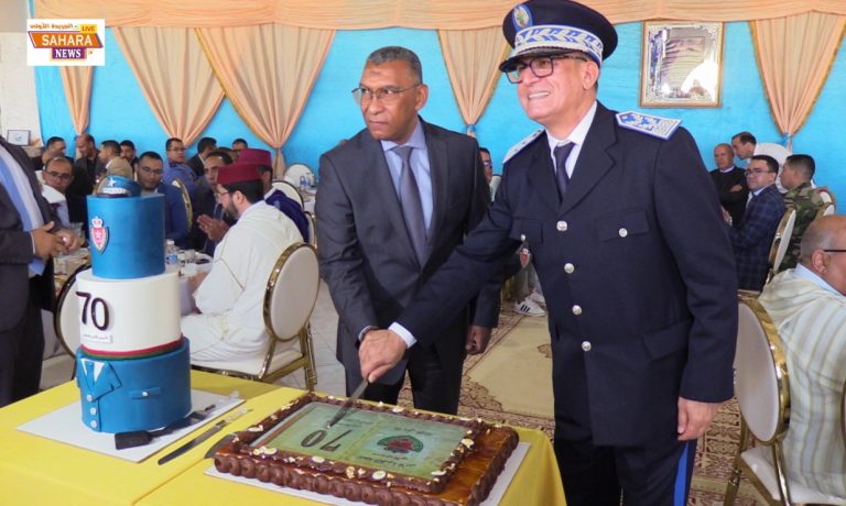 المنطقة الإقليمية للأمن الوطني بسيدي إفني تحتفي بالذكرى الـ70 لتأسيس الأمن الوطني في أجواء وطنية مهيبة.