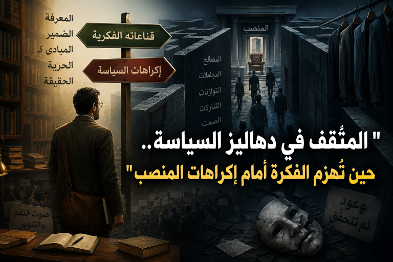 عندما تبتلع “السياسوية” المثقف: اغتراب النخبة في المجالس المحلية وبداية التواري