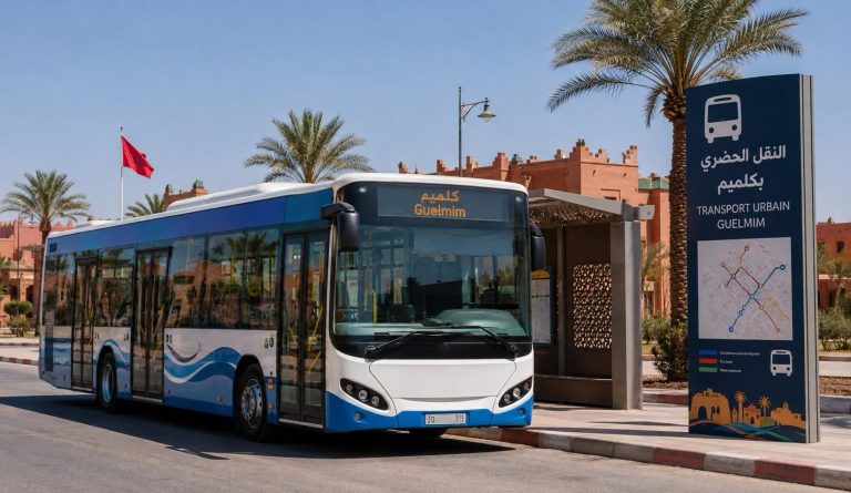 انطلاق مشروع لمواكبة إطلاق شبكة النقل الحضري بالحافلات بكلميم