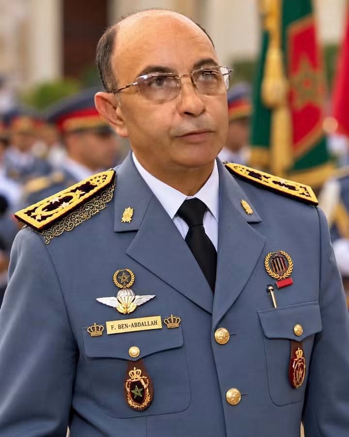 تعيين الجنرال فؤاد بنعبد الله رئيساً لأركان الدرك الملكي خلفاً لعبد الرحمان لطفي